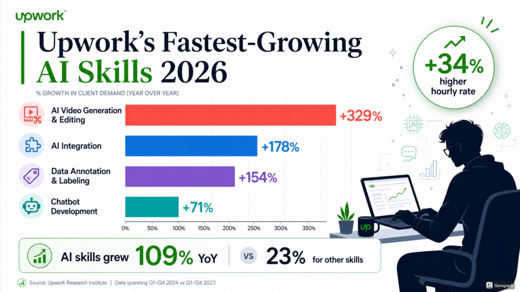 Upwork's Fastest-Growing AI Skills 2026